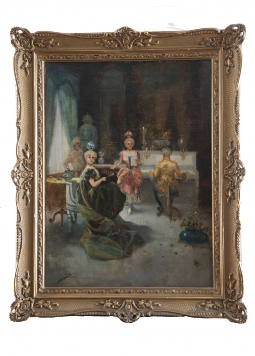 EUGENIO LUCAS VILLAAMIL Madrid, 1858 - Madrid, 1918) , EUGE