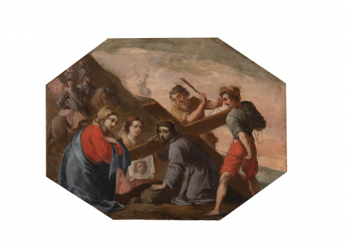 ESCUELA FLAMENCA, SIGLO XVIICristo camino al calvario