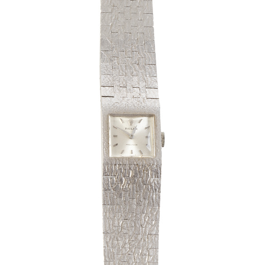 Reloj de pulsera para señora ROLEX años 60 en oro blanco de
