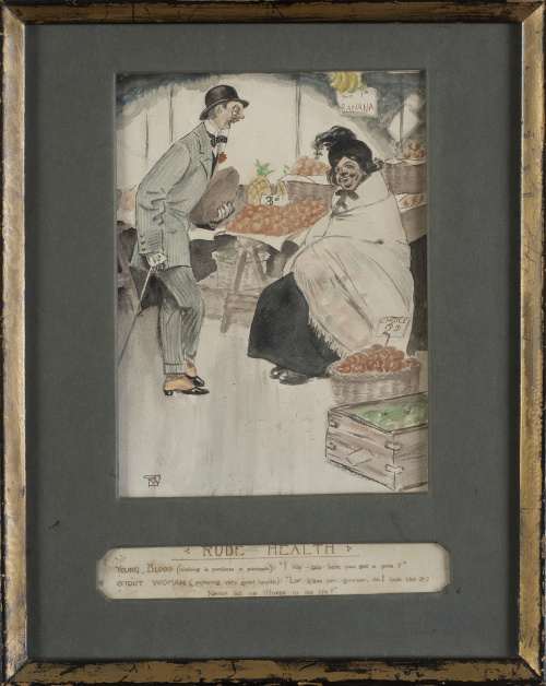 ESCUELA INGLESA, SIGLO XIXRude health; Mixed