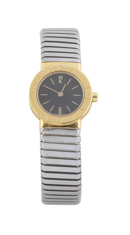 Reloj BVLGARÍ BVLGARI en acero y oro amarillo de 18K con br