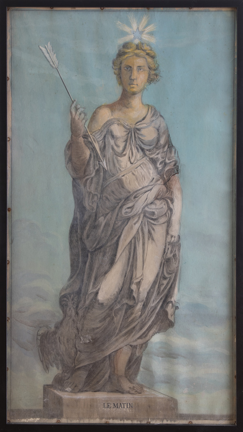 ESCUELA FRANCESA, SIGLO XIXDibujo basado en esculturas re