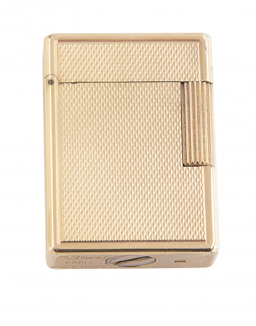 Encendedor Dupont, en plaqué or. BU1920