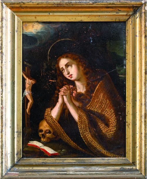 ESCUELA ESPAÑOLA, SIGLO XIXMagdalena Penitente
