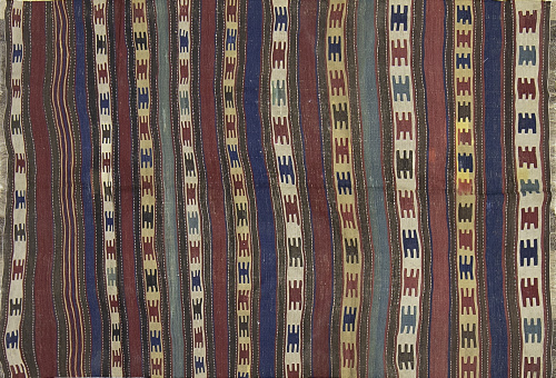 Antiguo Kilim Caúcaso Shirvan