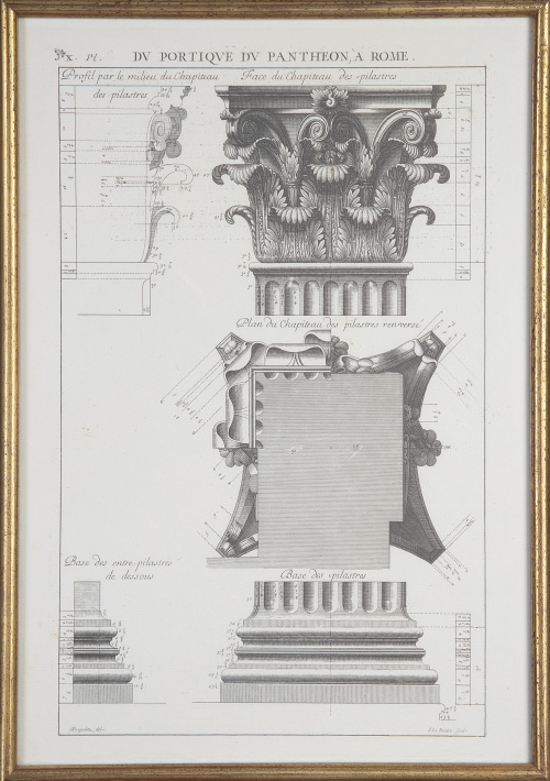 ANTOINE BABUTY DESGODETZ (1653-1728)Los edificios de la a