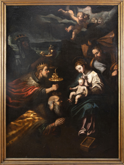 SEGUIDOR DE ALONSO VÁZQUEZ (Escuela mexicana, siglo XVII)