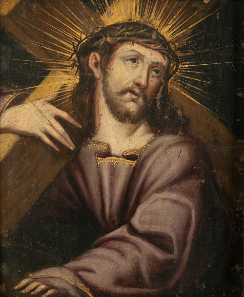 ESCUELA FLAMENCA, H. 1700Cristo con la cruz a cuestas