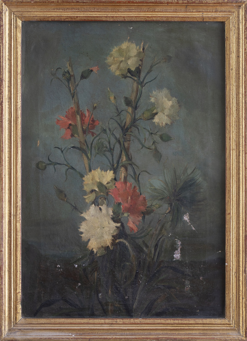 ESCUELA ESPAÑOLA, SIGLO XIXPareja de floreros