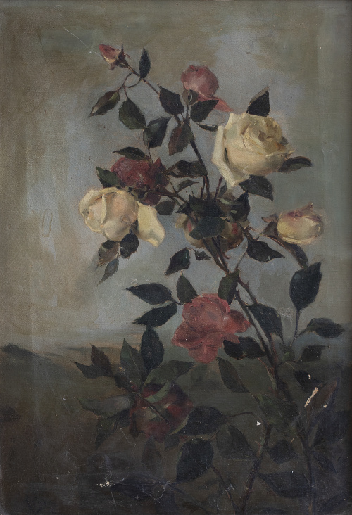 ESCUELA ESPAÑOLA, SIGLO XIXPareja de floreros