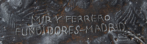 Mariano Benlliure Gil (1862 - 1947)."Camino de encierro" 