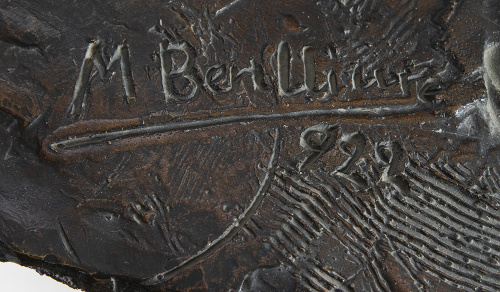 Mariano Benlliure Gil (1862 - 1947)."Camino de encierro" 