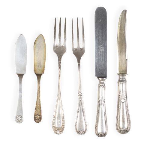 Juego de merienda con diferentes marcas.Formado por: 6 te