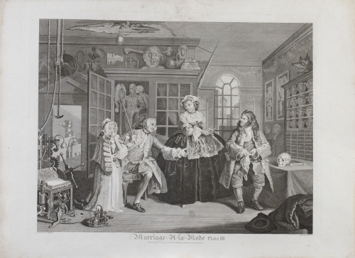 WILLIAM HOGARTH (Londres,1697-1764)"Marriage à la Mode"