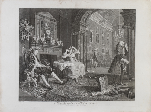 WILLIAM HOGARTH (Londres,1697-1764)"Marriage à la Mode"