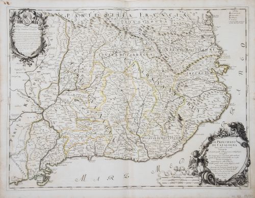 GIACOMO CANTELLI (1643/ 1695)El principado de Cataluña