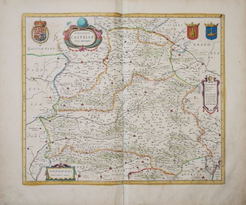 WILLIAM & JOHN BLAEUCastilla: "Utriusquae castellae nova 