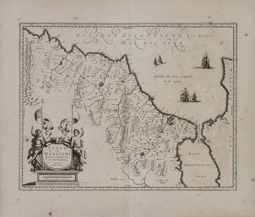 ABRAHAM ORTELIUS (1527-1598) Y JOHM BLAEU (1596-1673) Mar