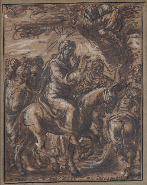 ESCUELA ESPAÑOLA, SIGLO XVIIEntrada triunfal de Jesús en 