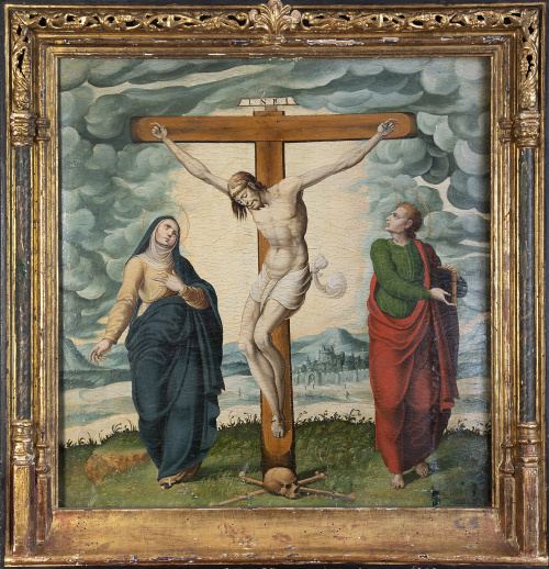 ESCUELA CASTELLANA, SIGLO XVICrucifixión