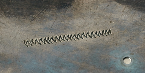 Escribanía isabelina en plata punzonada..BE?, Oviedo 1841