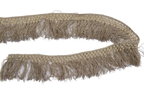 Rollo de aplicaciones en hilo de oro y plata.S. XVIII.