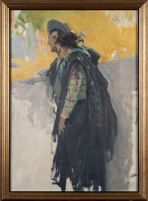 ESCUELA VALENCIANA, SIGLO XIXPareja de valencianos