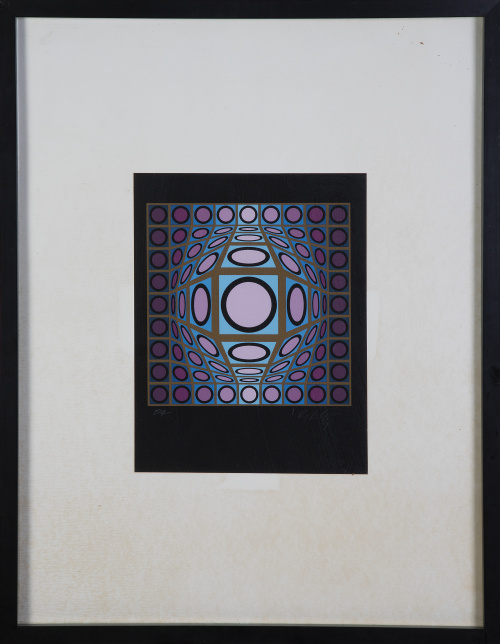 VICTOR VASARELY (Pécs, Hungría, 1906 - París, 1997), VICTOR