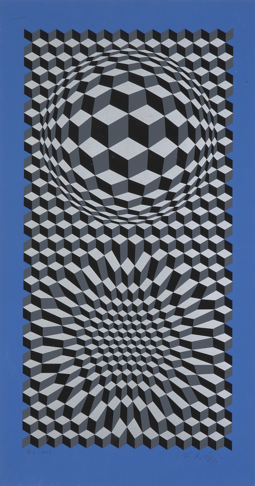 VICTOR VASARELY (Pécs, Hungría, 1906 - París, 1997), VICTOR