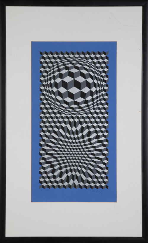 VICTOR VASARELY (Pécs, Hungría, 1906 - París, 1997), VICTOR