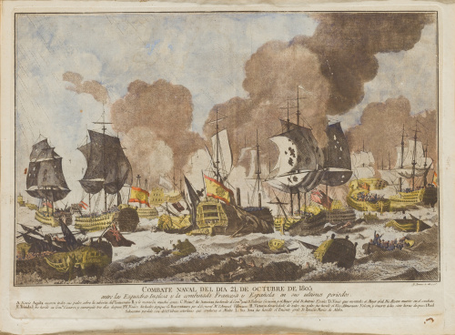JOSÉ ANTONIO JIMENO Y CARRERA (1757- 1807)Batalla de Trafa