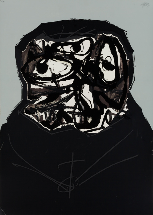 ANTONIO SAURA (Huesca, 1930 - Cuenca, 1998)“Aphorismen (pl