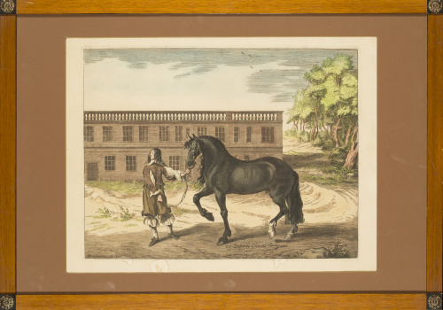 CORNELIS VAN CAUKERCKEN (1626-1680)Le Superbe Cheval de Sp