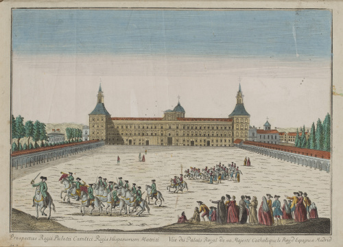 ESCUELA FRANCESA, SIGLO XVIIIVista óptica: Vue du Palais R