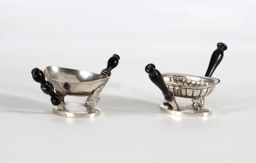 Chofeta fernandina de plata con marcas Diego de la Vega y T