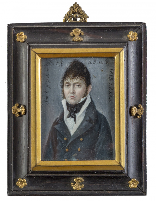 ESCUELA ESPAÑOLA, SIGLO XIXRetrato de caballero, h. 1813