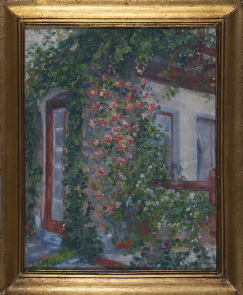 MARGUERITTE MOMMEN ITHIER (Bélgica, s.XX)Le rosier de la 