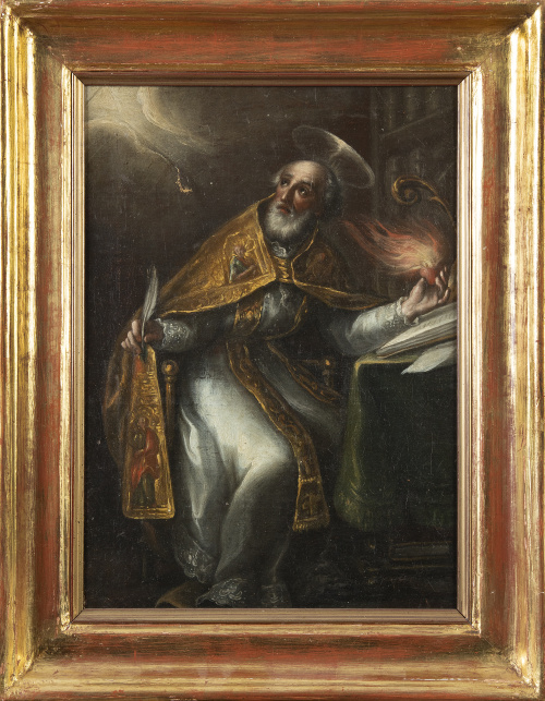 ESCUELA ESPAÑOLA, SIGLO XVIIISan Agustín