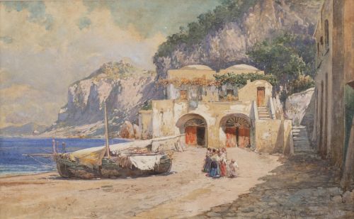 FRANCESC GALOFRÉ I OLLER (Valls, 1864 - 1942, Barcelona), F