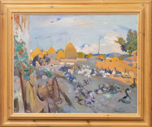 JOAQUIN MIR Y TRINXET (Barcelona, 1873-Villanueva y Geltrú,