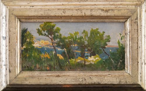 ANTONIO RIBAS PRAT (Mallorca, 1883-1931) Vista de Mallorc