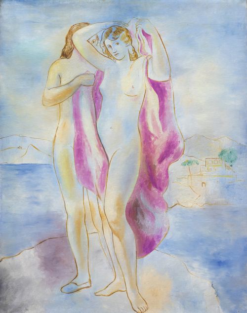 PERE PRUNA OCERANS (Barcelona, 1904 - 1977)Les Baigneuses