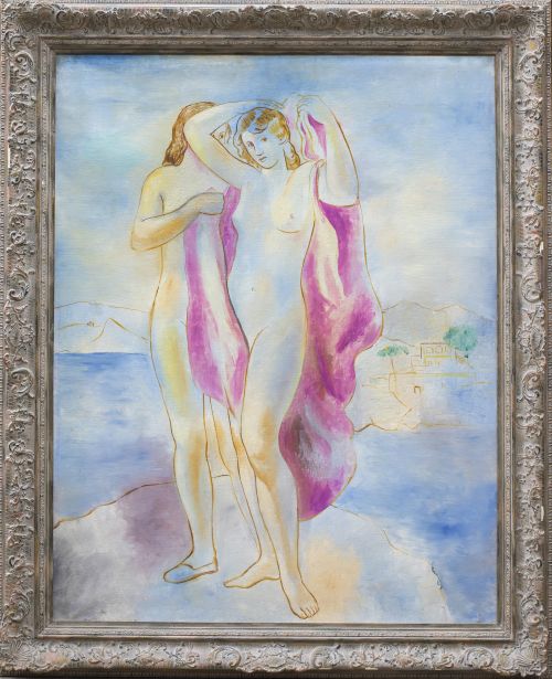 PERE PRUNA OCERANS (Barcelona, 1904 - 1977)Les Baigneuses