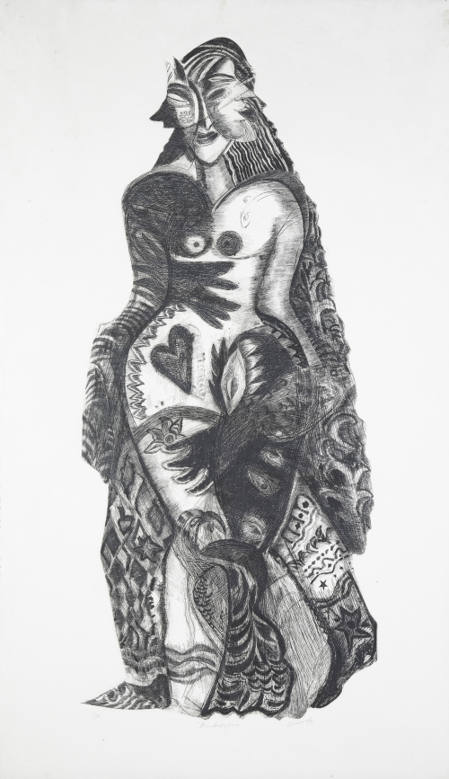 HERNÁN CUEVA (Quito, 1957)Andrógina, 1991