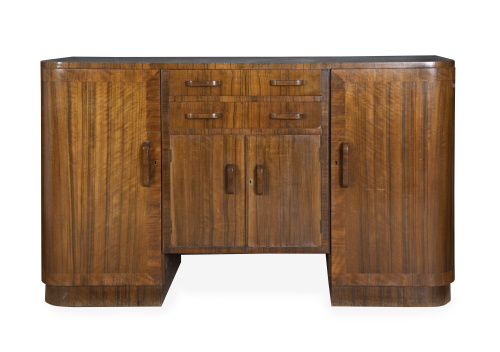 Aparador Art Decó de madera.h. 1920-1939.