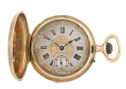 Reloj saboneta HUGGENIN et FILS nº2106183 de pp. S. XIX en 