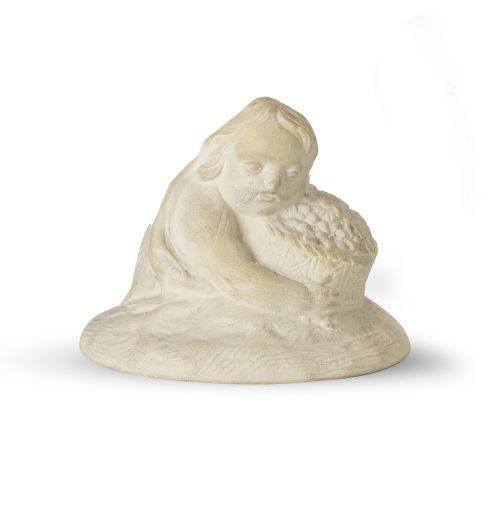 Tapa en barro.Alcora, finales del S. XVIII.