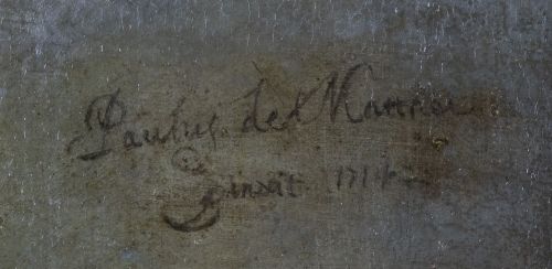 PAOLO DE MATTEIS (1662-1728)Retrato de Francisco Parada C