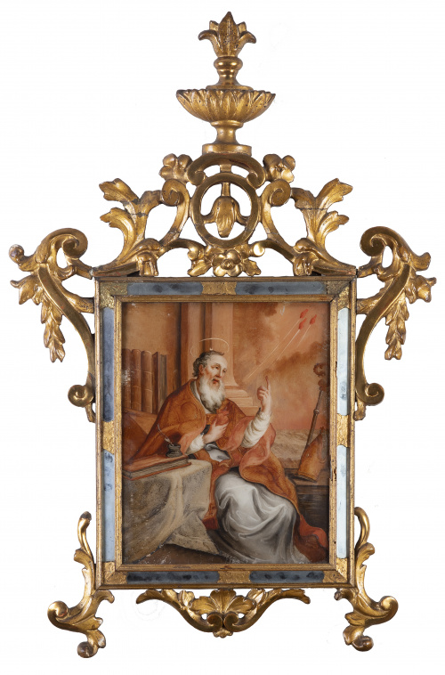 ESCUELA ESPAÑOLA, SIGLO XVIIISan Agustín