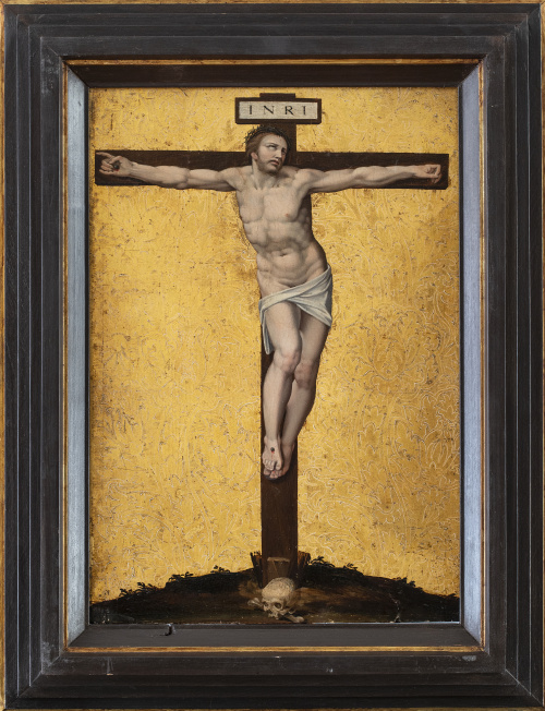 ESCUELA ROMANA, H. 1570- 1600Cristo crucificado